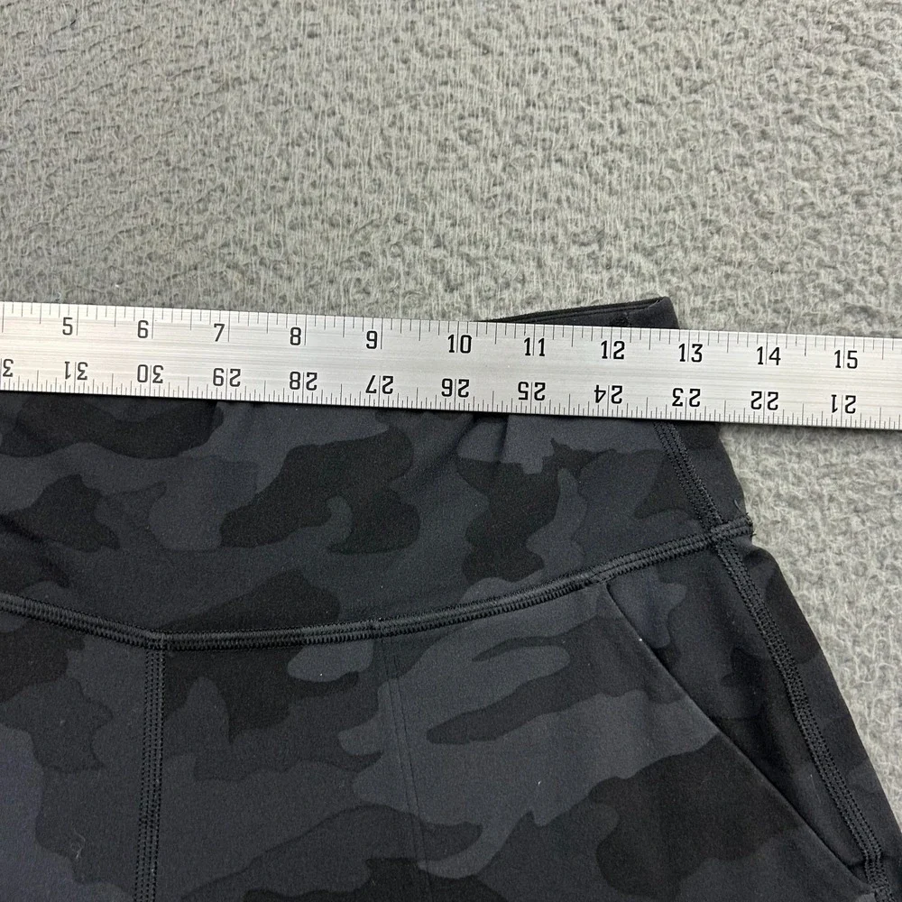 Lululemon Pants Womens 8 Black Camo Align High Rise Leggings Yoga Athletic